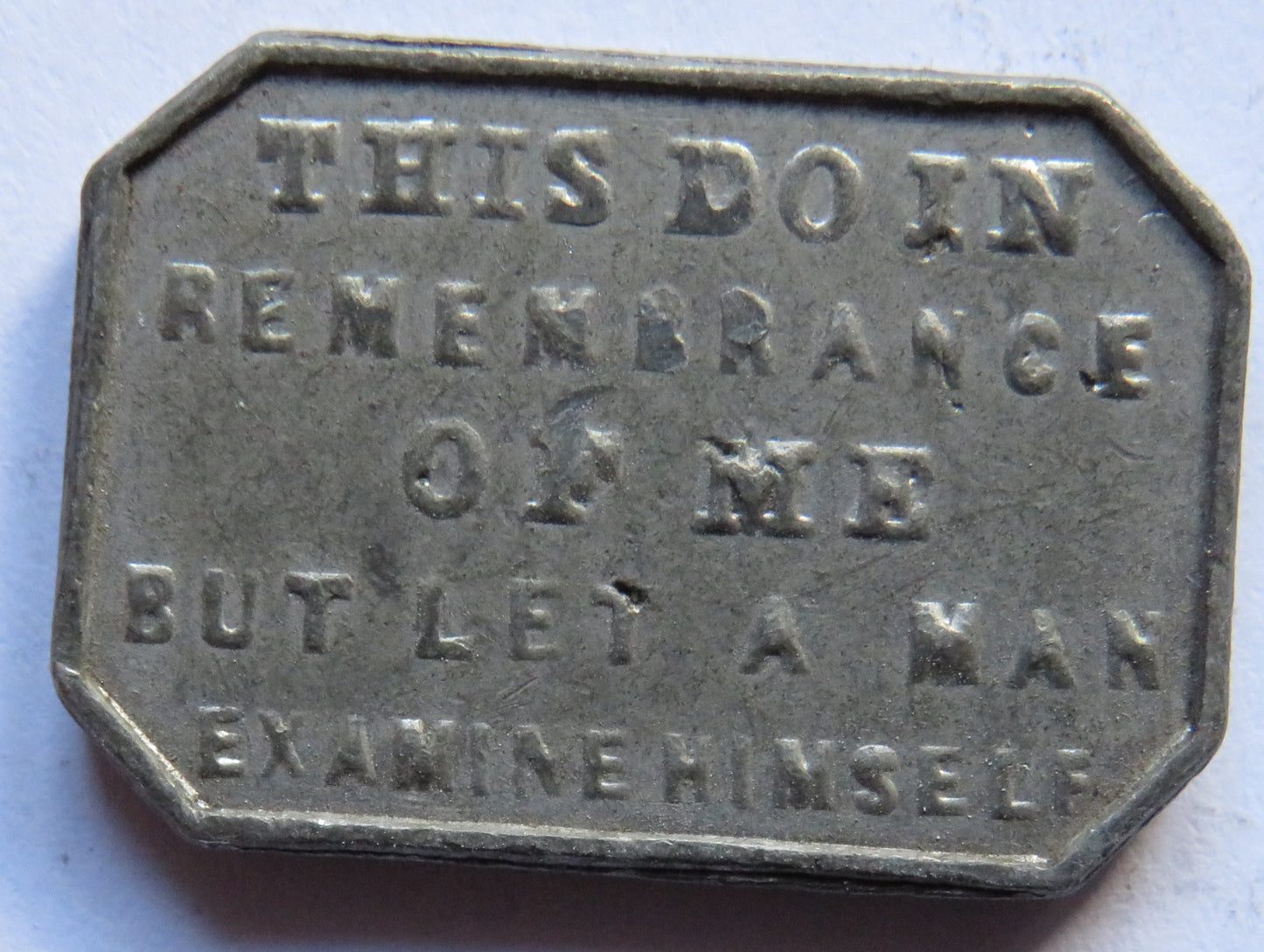 1850 Free Church of Lerwick Communion Token