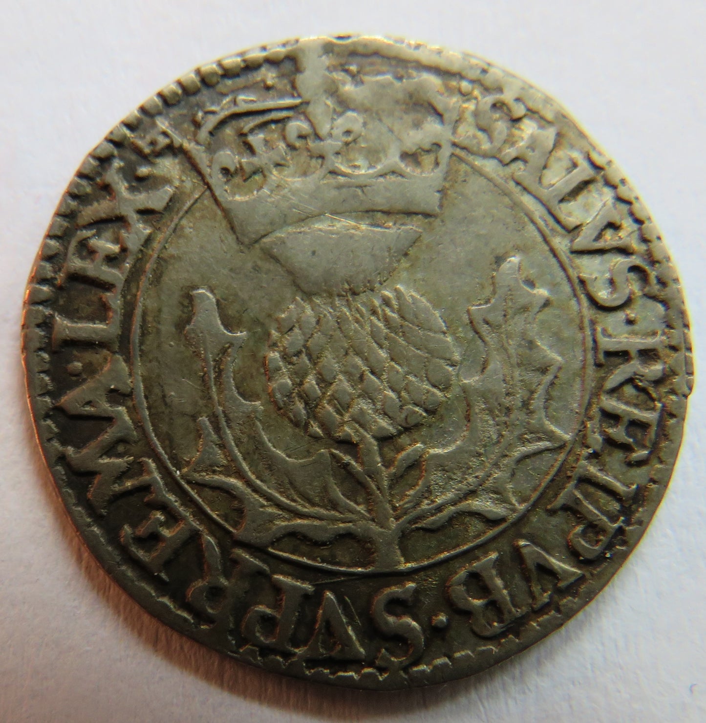 1625-1649 King Charles I Scotland Forty Pence Coin Stunning Coin