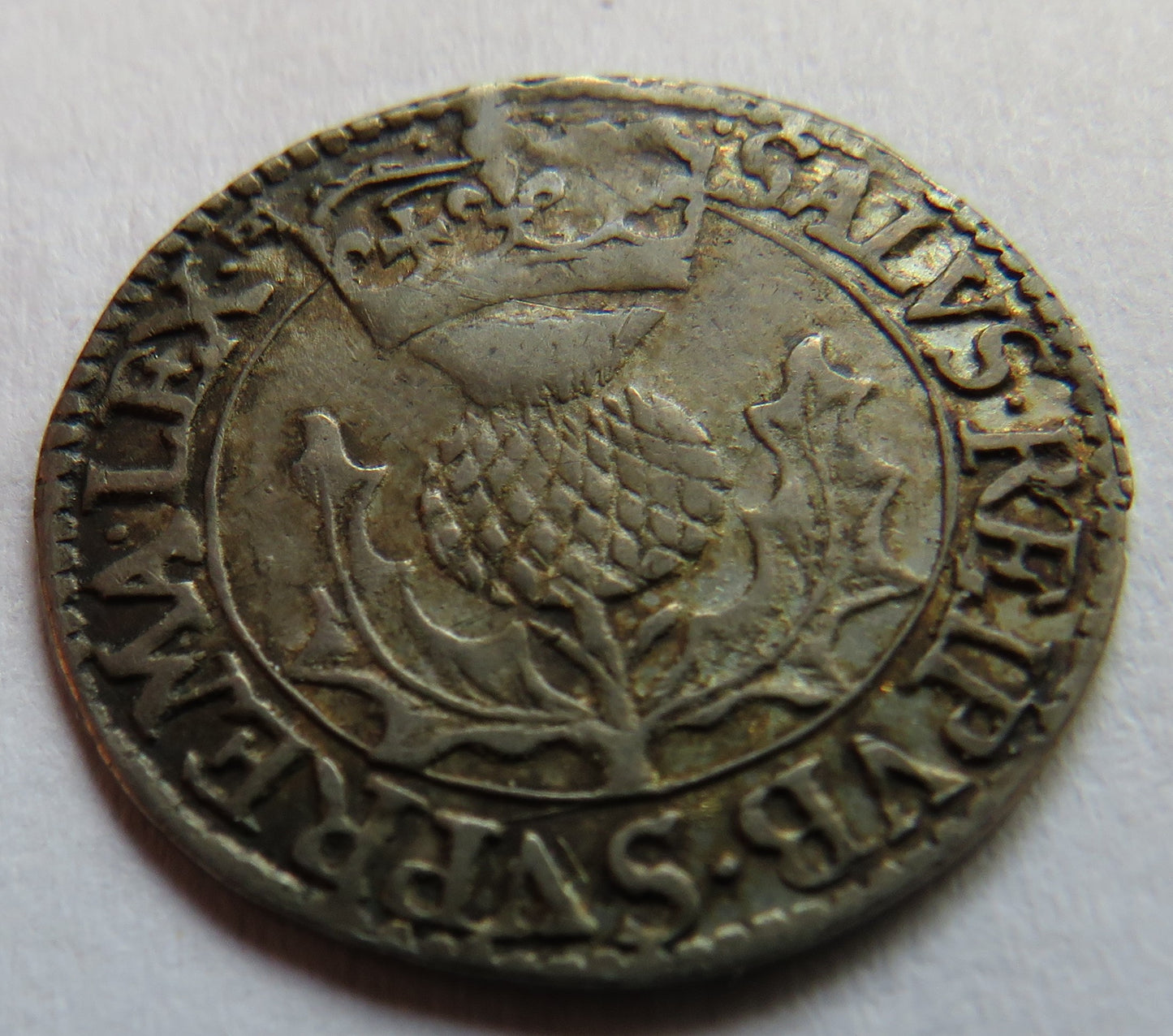 1625-1649 King Charles I Scotland Forty Pence Coin Stunning Coin