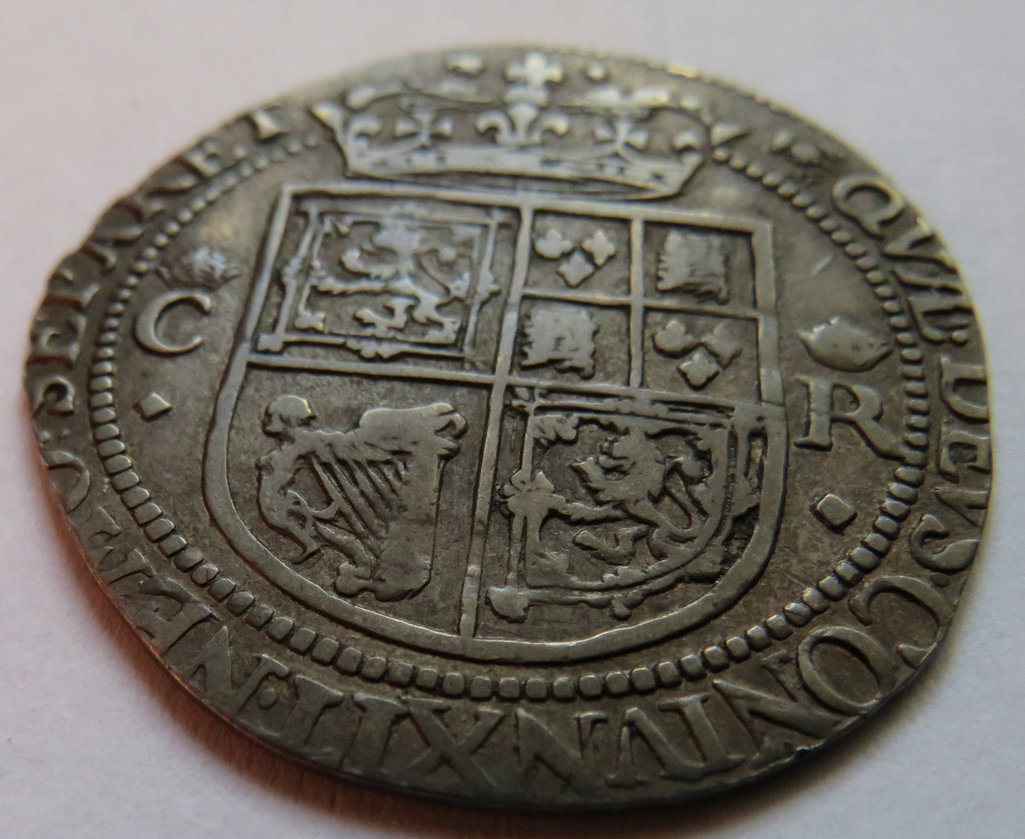 1625-1649 King Charles I Scotland 12 Shillings Coin Falconers Issue