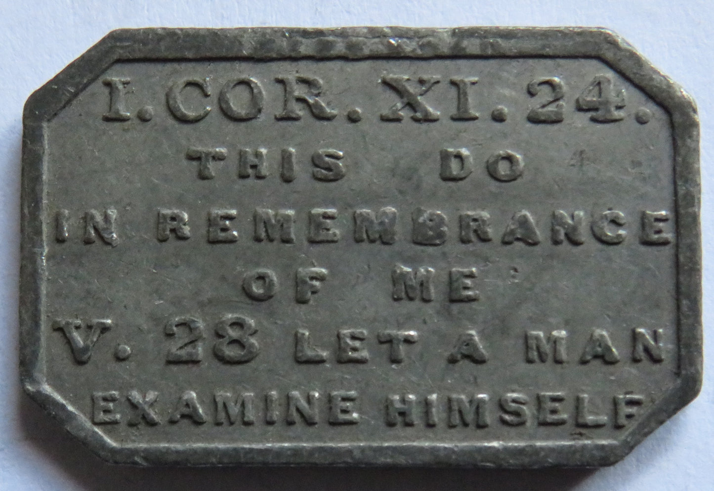 The Free Church of Friockheim 1837 Communion Token - Scotland
