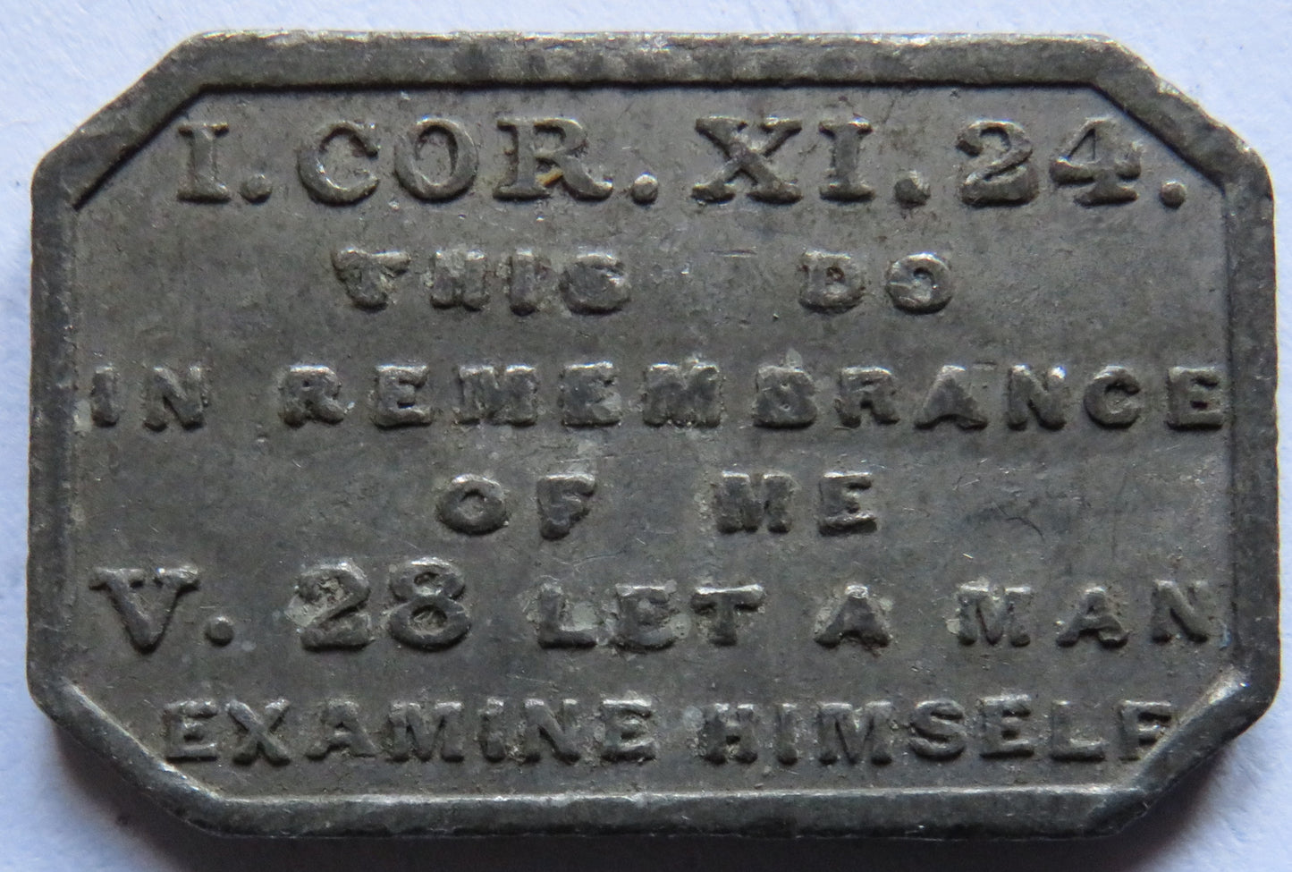 The Free Church of Friockheim 1837 Communion Token - Scotland