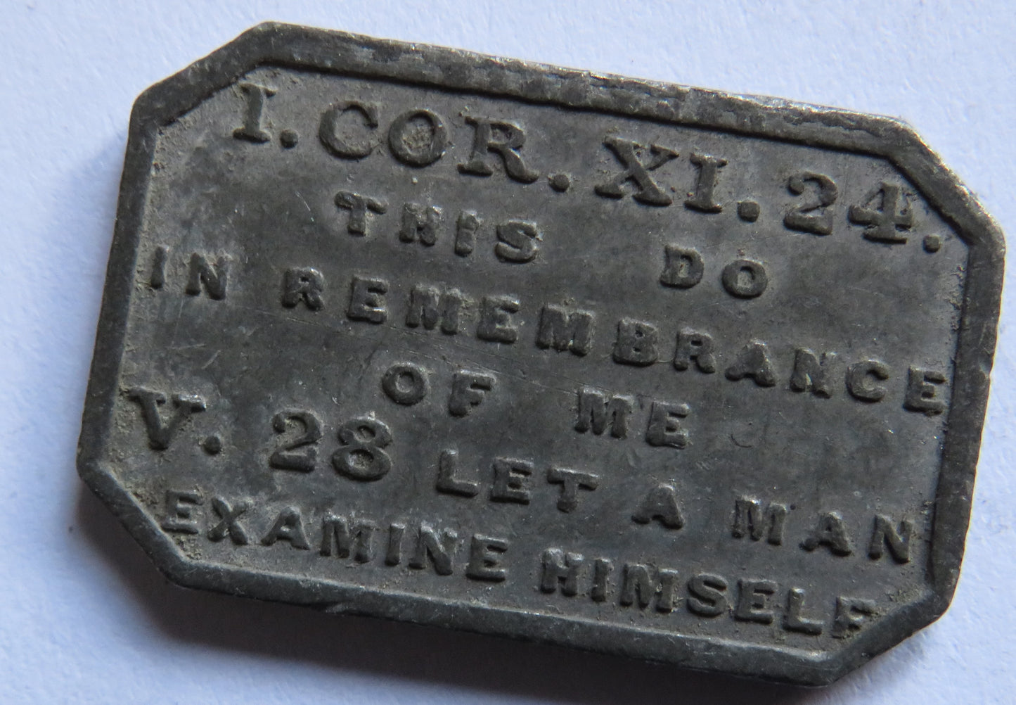 The Free Church of Friockheim 1837 Communion Token - Scotland