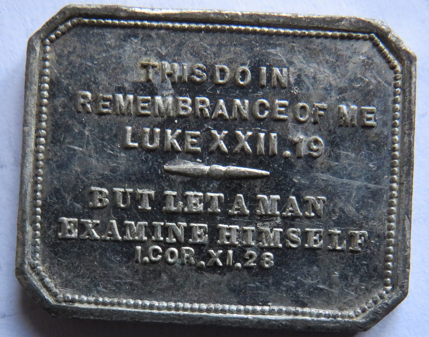 English Free Church Inverness 1844 Communion Token - Scotland