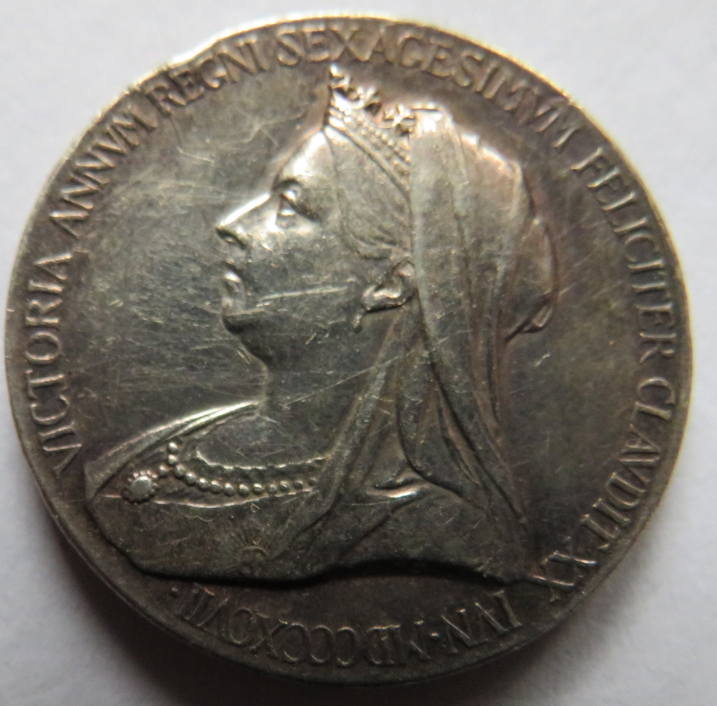 1837-1897 Queen Victoria Diamond Jubilee Silver Medal