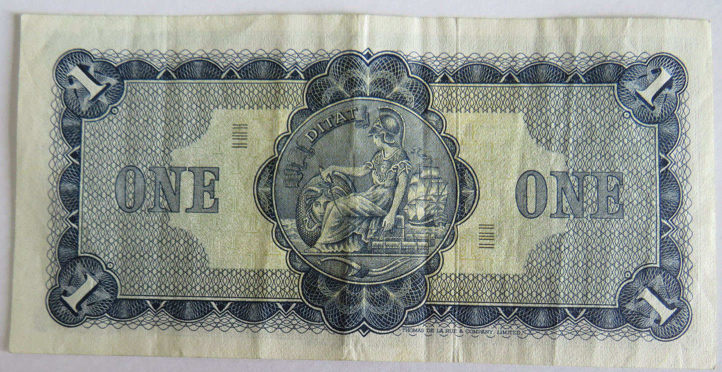 1968 The British Linen Bank £1 One Pound Banknote