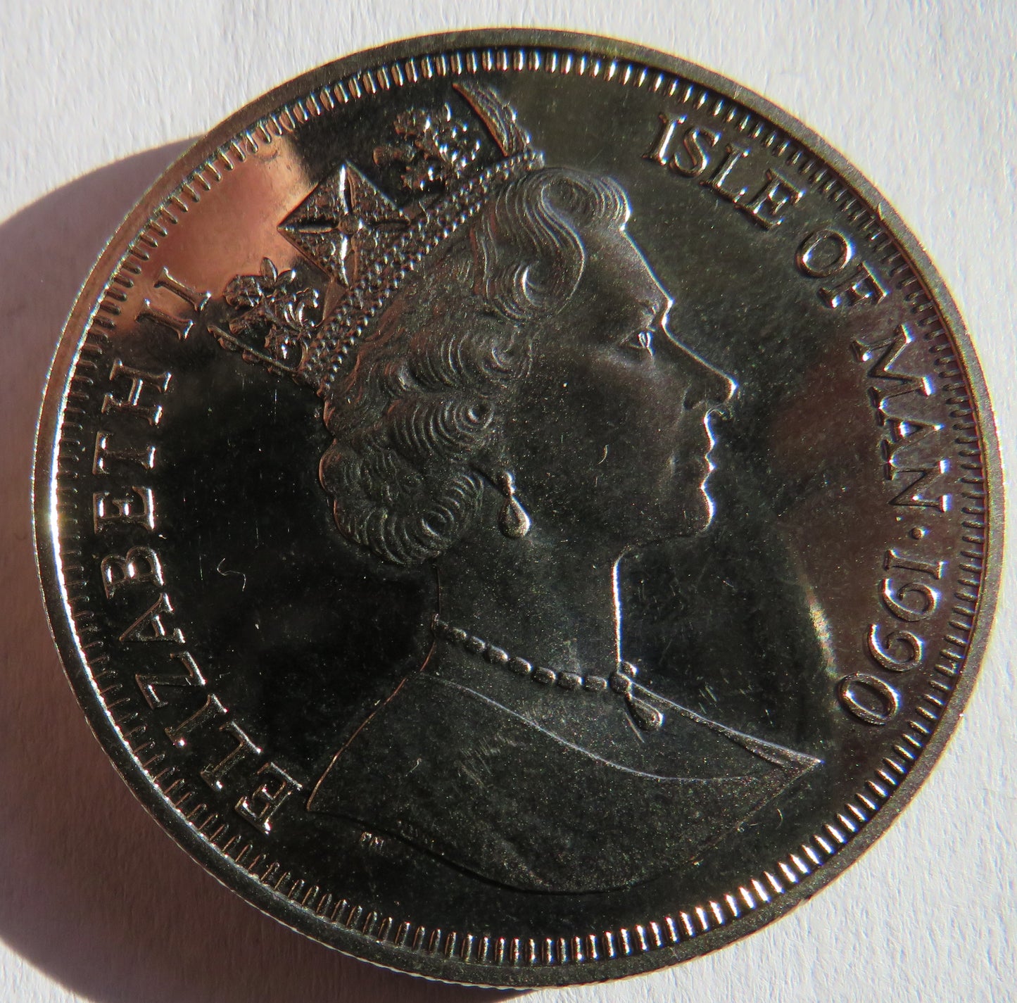 1990 Isle of Man Commemorative Crown - Winston Churchill