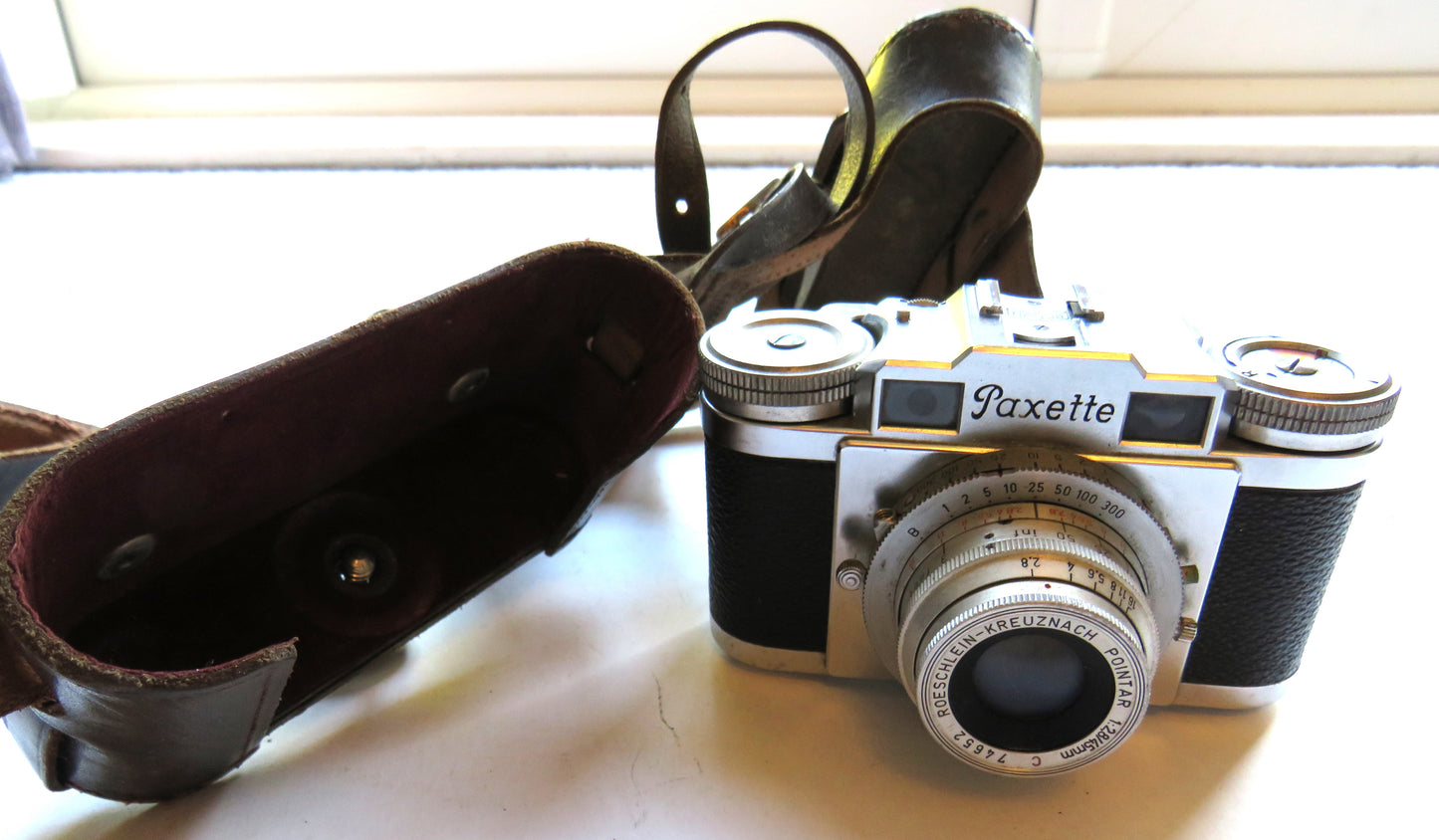 Braun Paxette Electromatic 35mm Film Vintage Camera