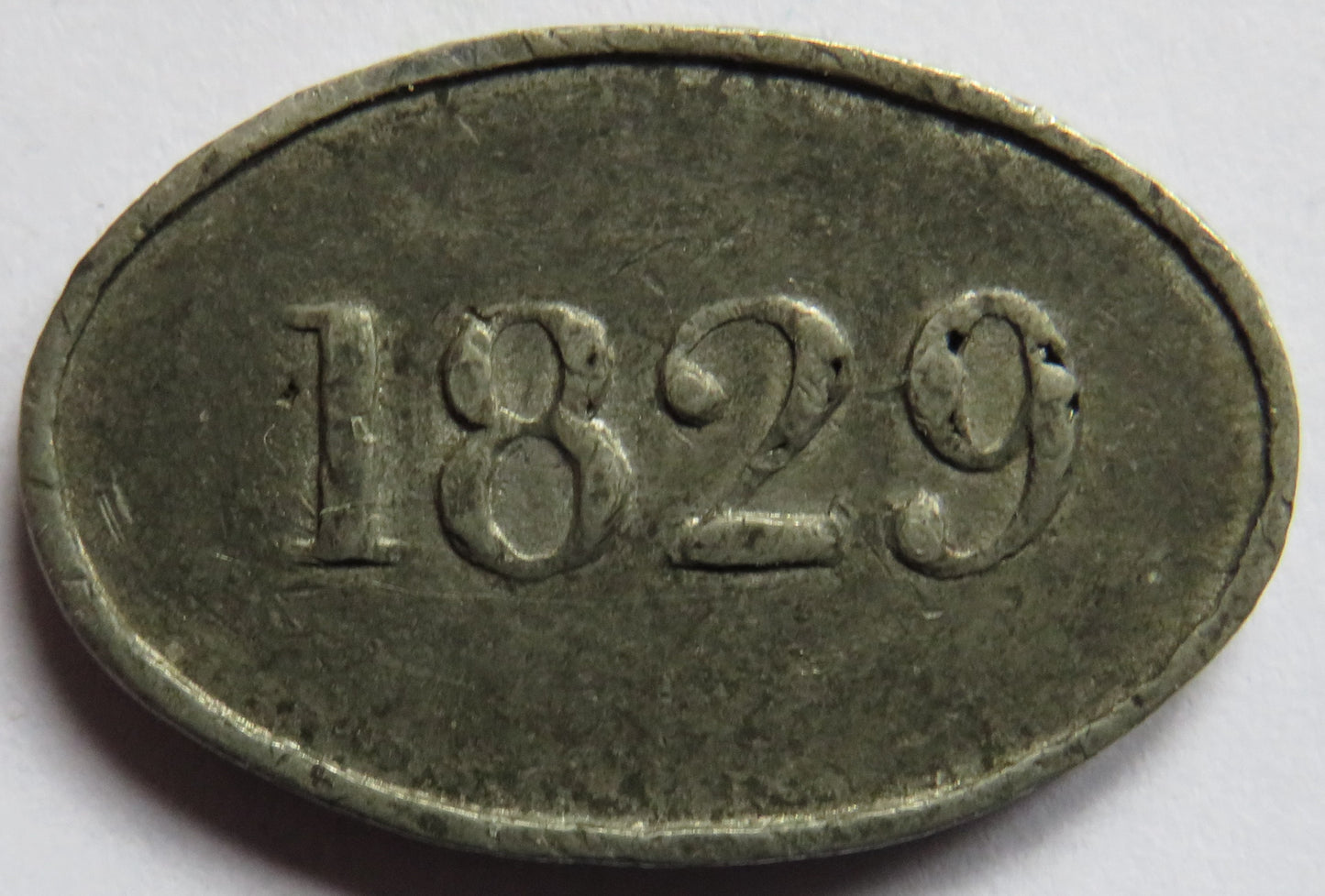 1829 St Bernard Chapel Scottish Church Communion Token