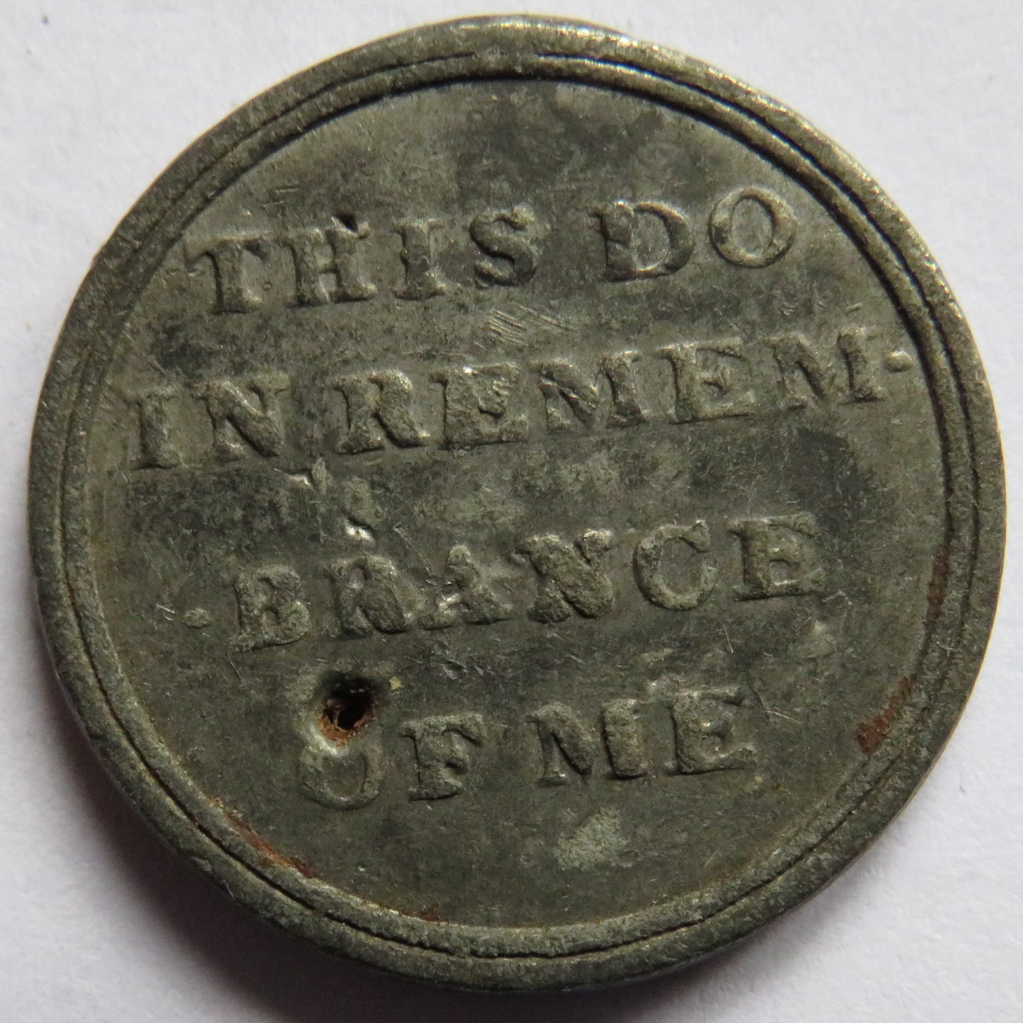 19th Montrose Scottish Church Communion Token