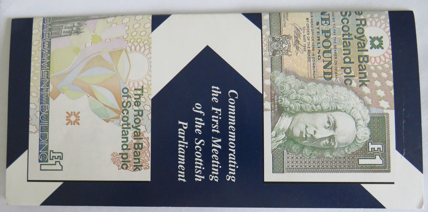 1992 The Royal Bank of Scotland £1 Banknote European Summit Edinburgh