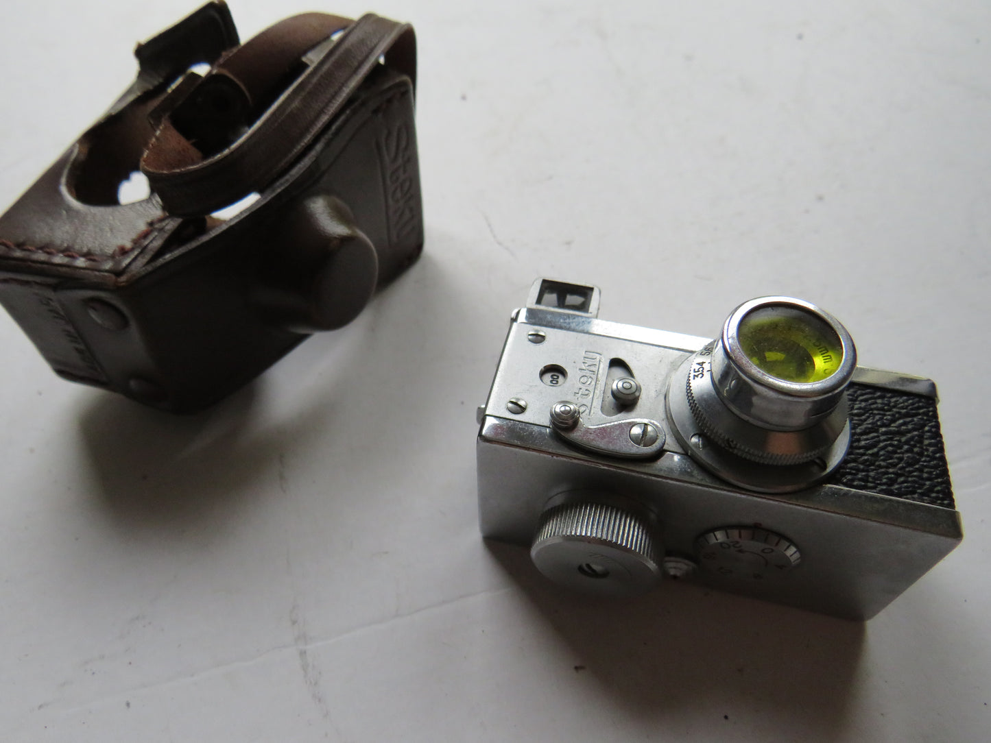 Steky Model III Subminiature Japanese Vintage Camera 16mm Film