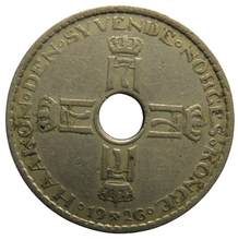 Load image into Gallery viewer, 1926 Norway One Krone Coin
