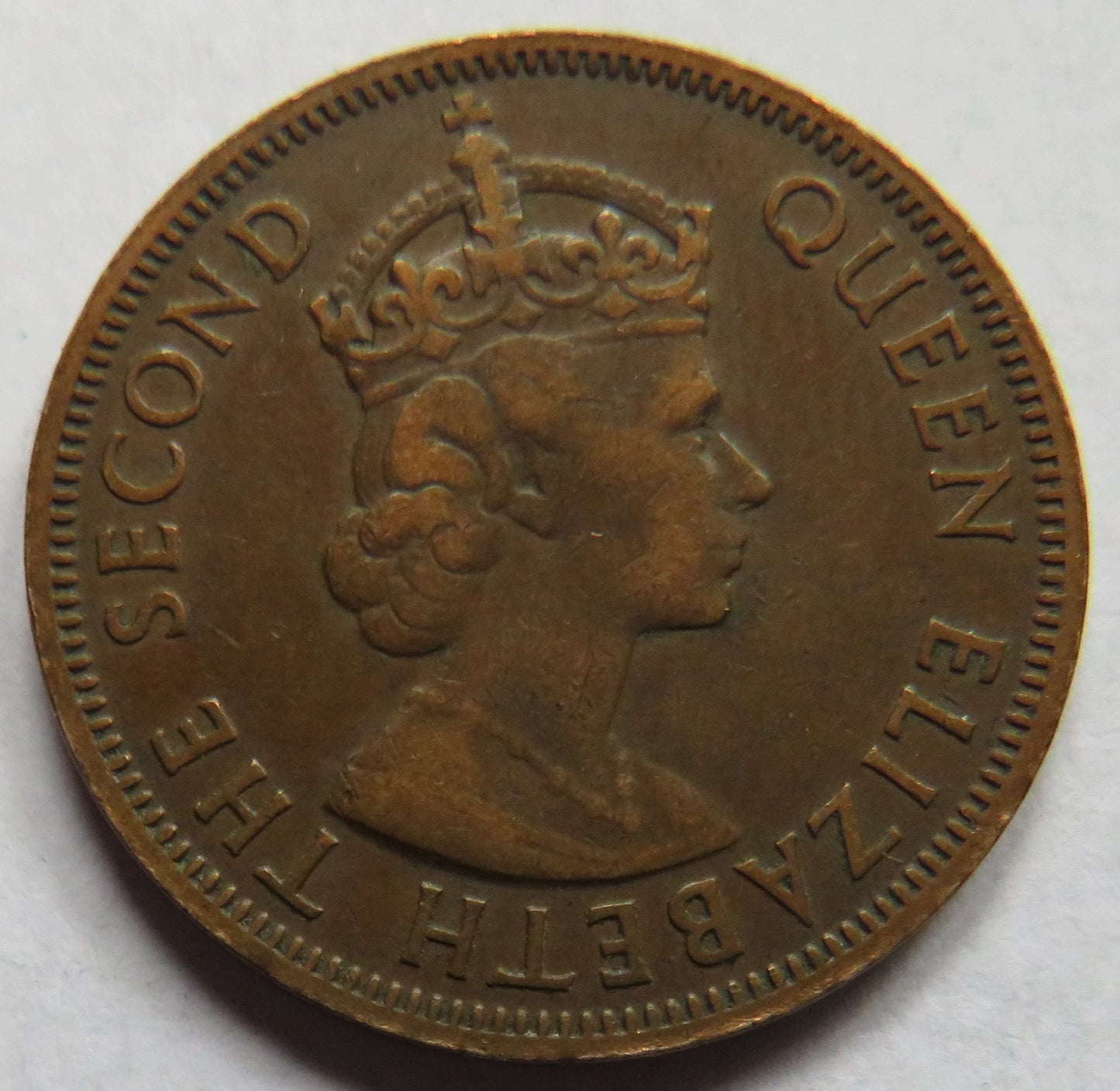 1955 Queen Elizabeth II 5 Mils Coin