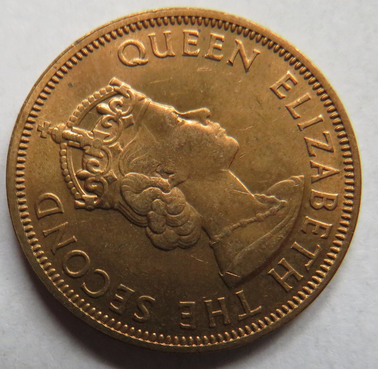 1956 Queen Elizabeth II 5 Mils Coin Bunc