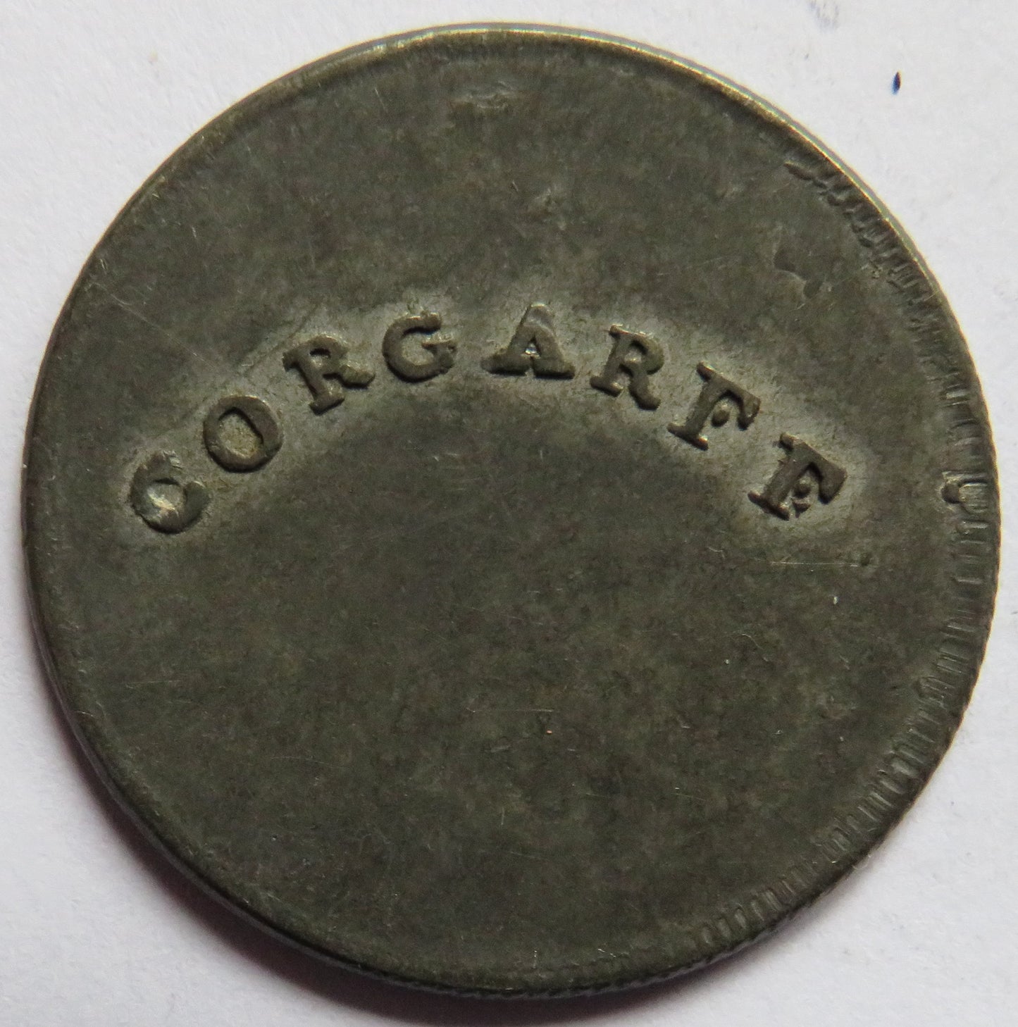 19thC Corgarff Scottish Church Communion Token