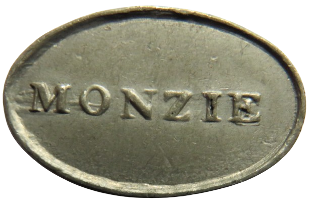 1838 Monzie Scottish Church Communion Token