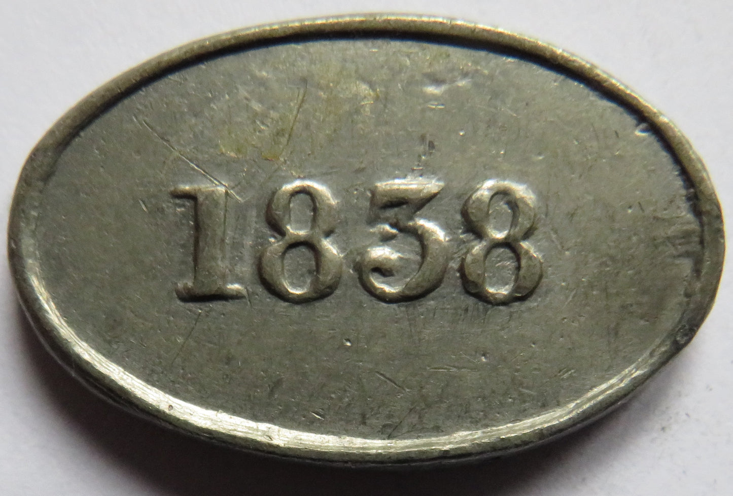 1838 Monzie Scottish Church Communion Token