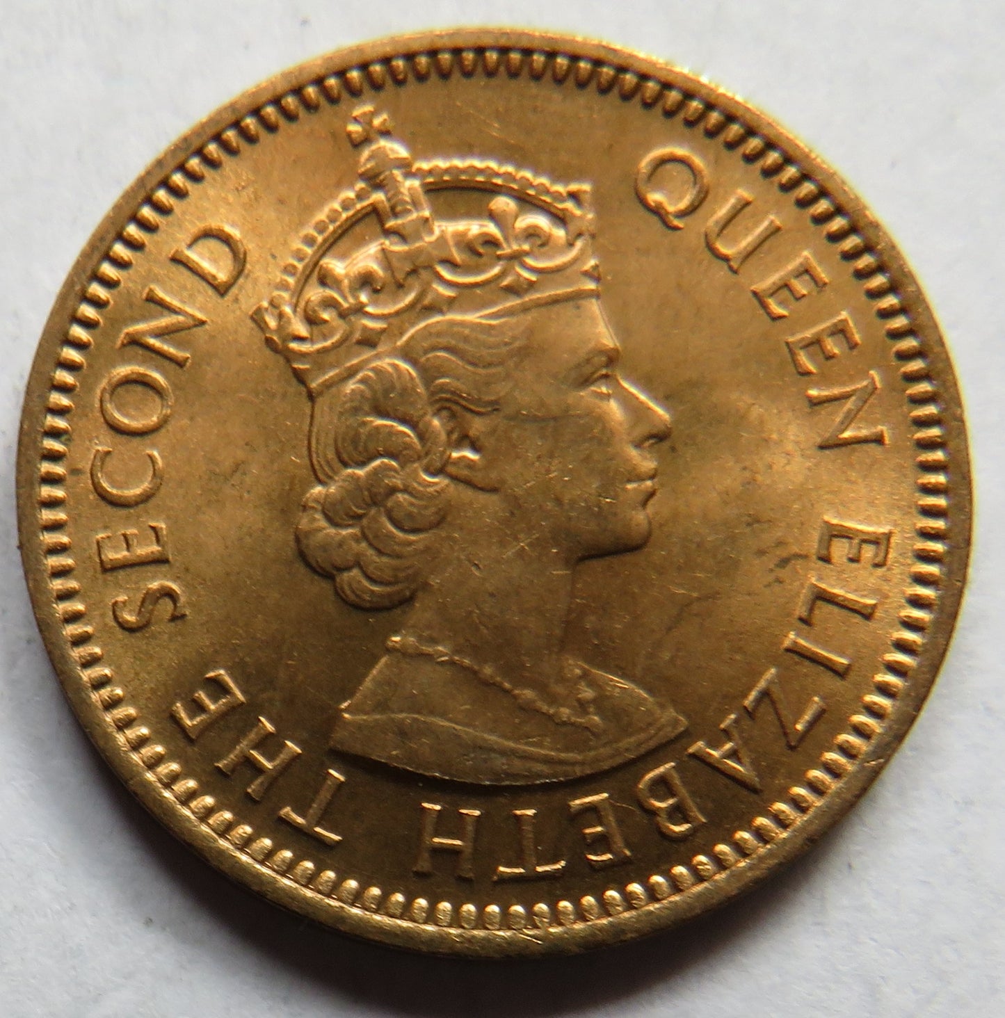 1955 Queen Elizabeth II Cyprus 3 Mils Coin Unc