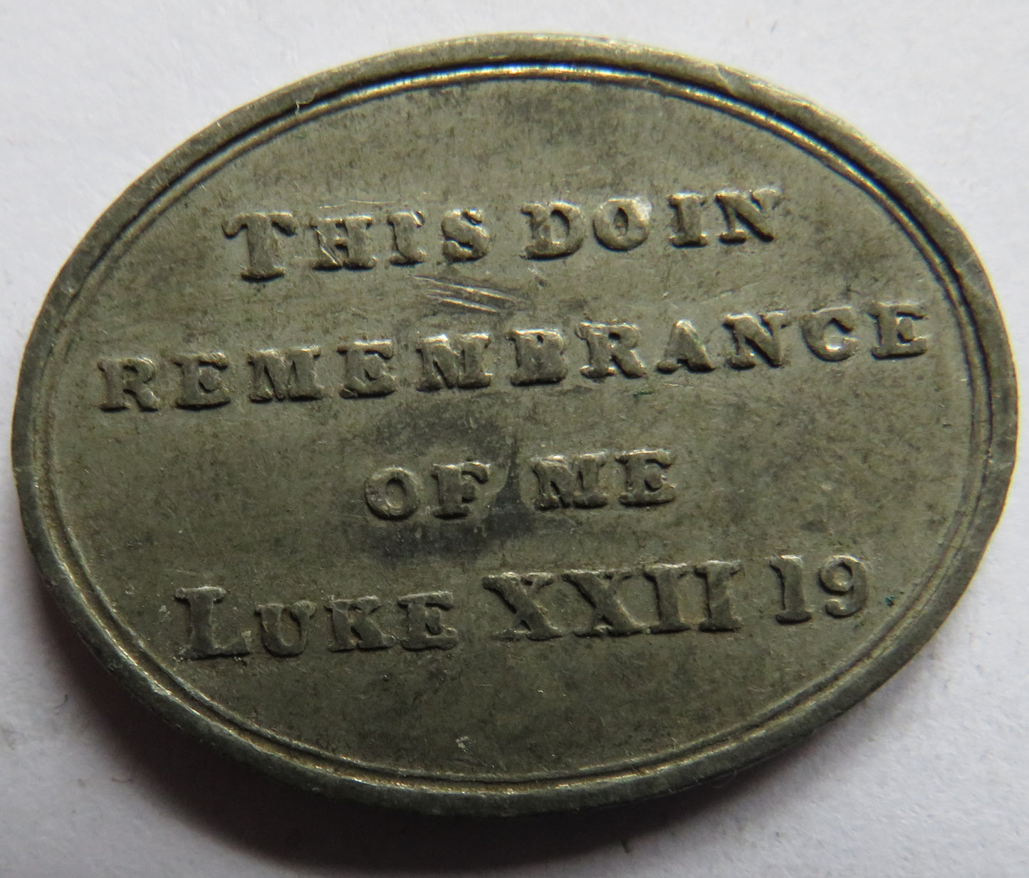 1846 Rothes Scottish Church Communion Token