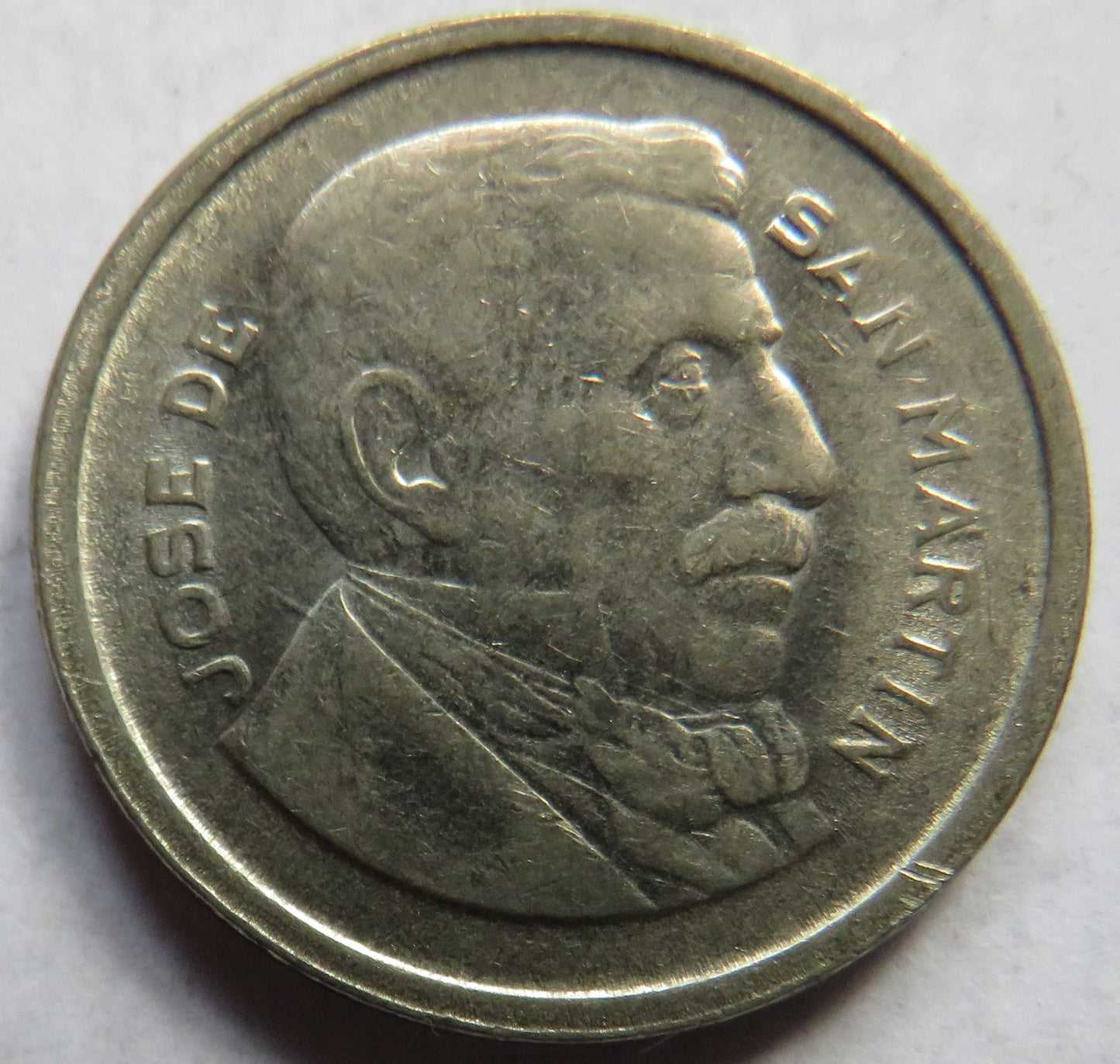 1954 Argentina 50 Centavos Coin