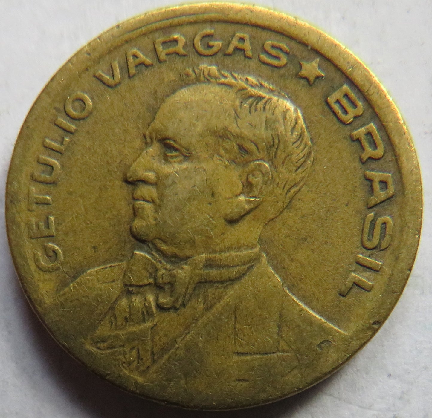 1945 Brazil 50 Centavos Coin