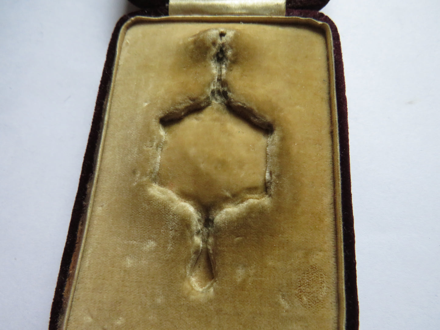 Antique Decorative Edwardian Pendant In Fitted Box Rock Crystal & Silver
