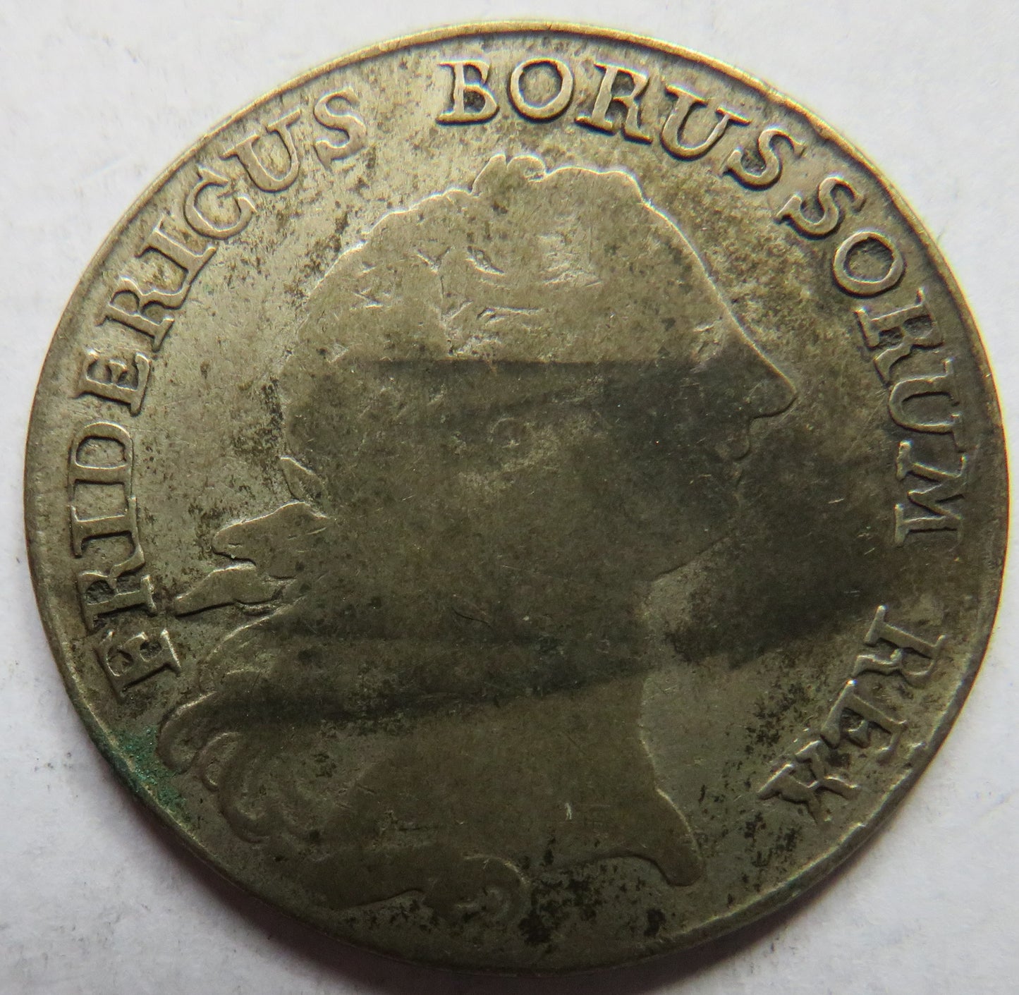 1769-E German States Prussia Silver 1/3 Thaler Coin