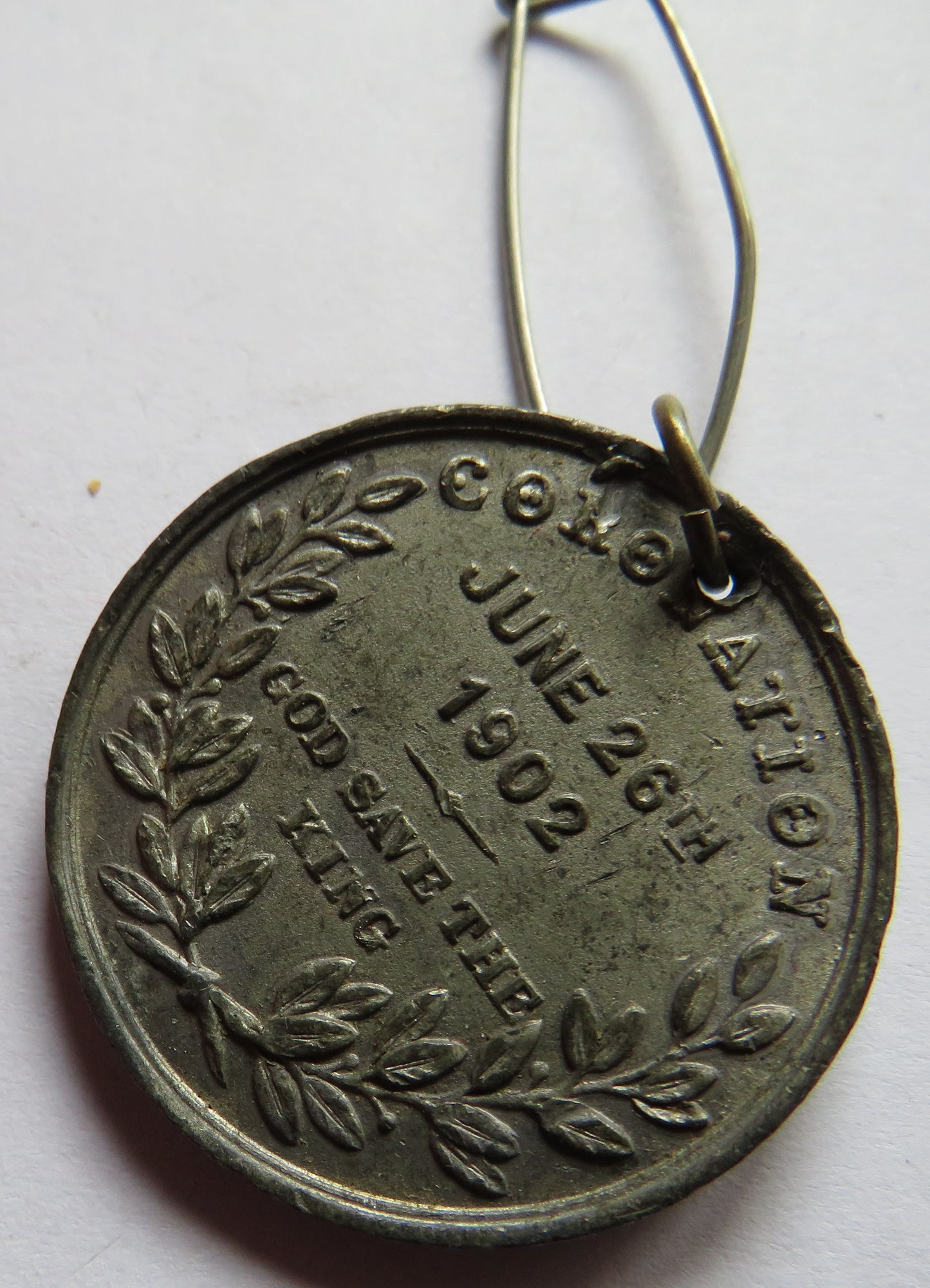 1902 King Edward VII Coronation Medal