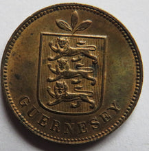 Load image into Gallery viewer, 1893 Guernsey One Double Coin In Higher Grade
