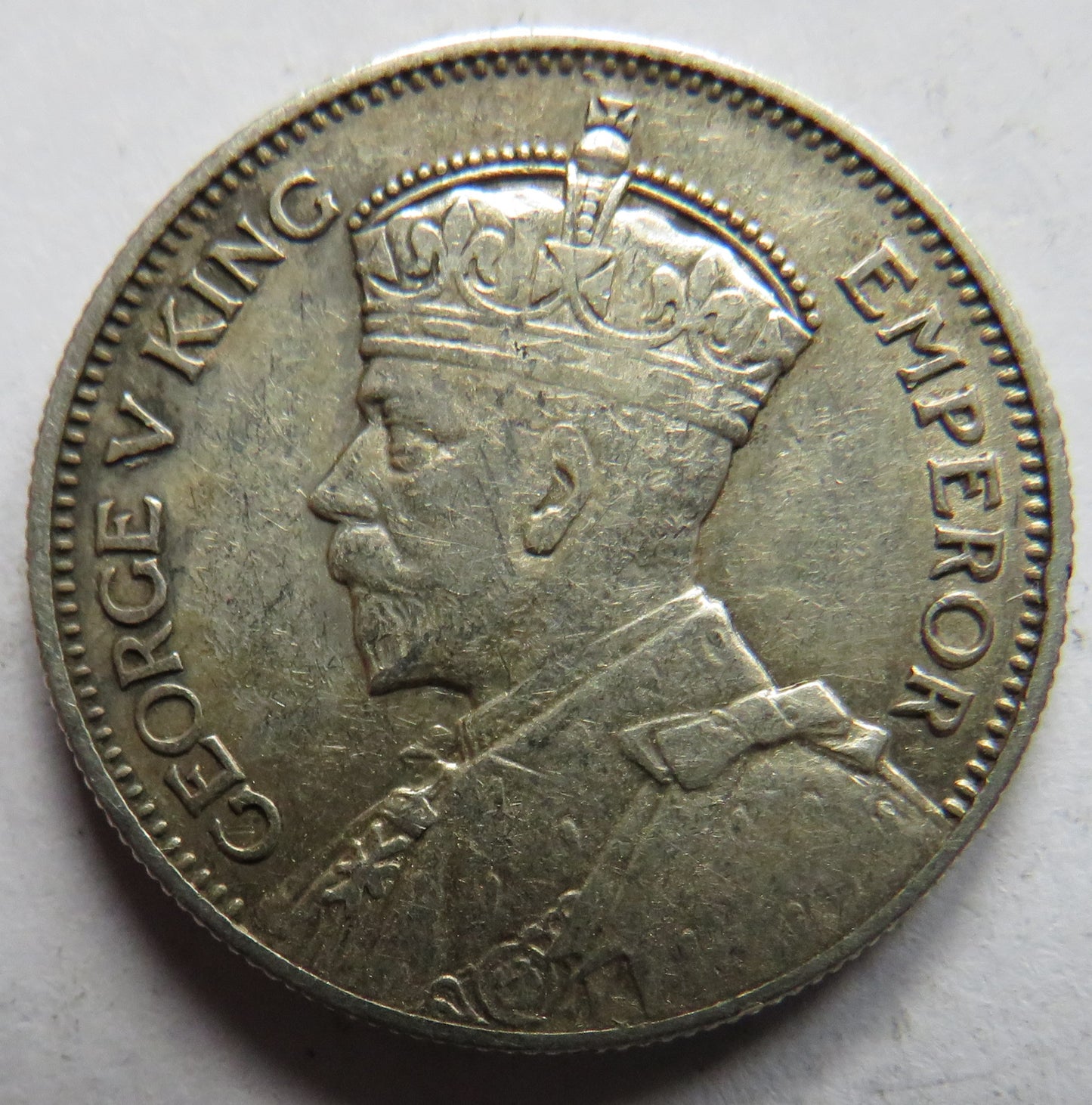 1936 King George V Southern Rhodesia One Shilling Coin