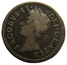 Load image into Gallery viewer, 1686 King James II Maundy Silver Twopence Coin
