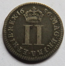 Load image into Gallery viewer, 1686 King James II Maundy Silver Twopence Coin
