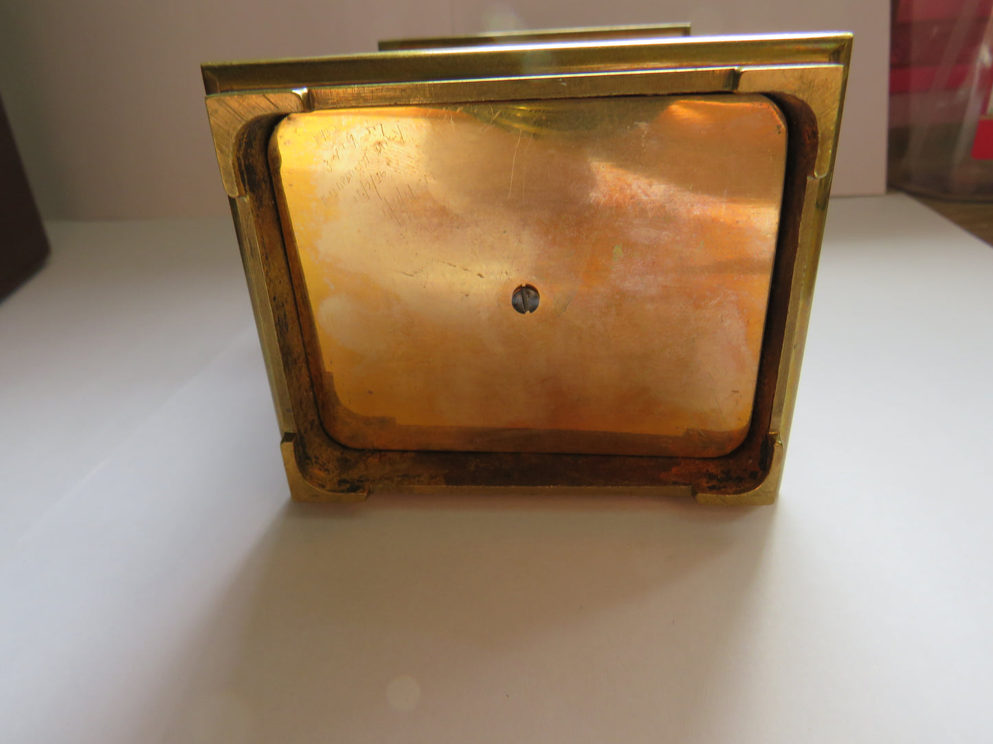 Antique Carriage Clock & Travelling Case By Mappin Brothers 220 Regent Street