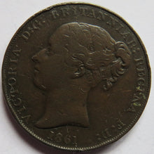 Load image into Gallery viewer, 1861 Queen Victoria States of Jersey 1/13th of a Shilling Coin
