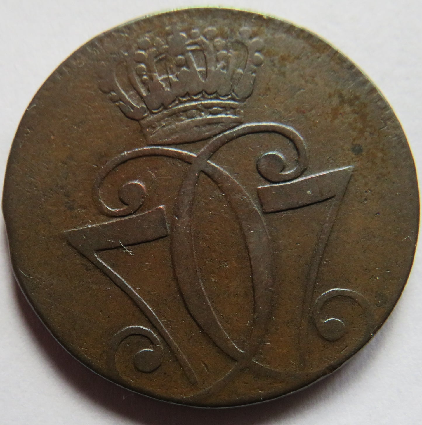1771 Denmark One Skilling Coin