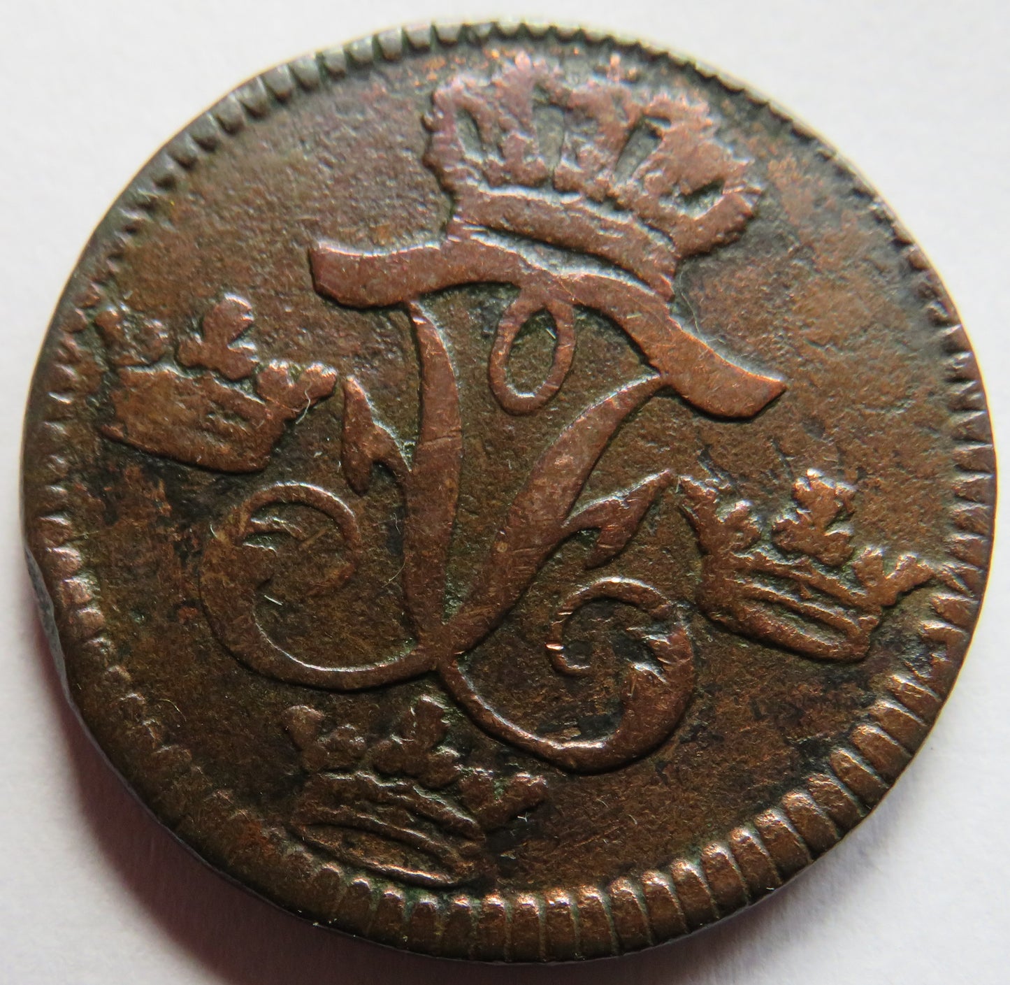 1748 Sweden One Ore Coin