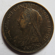 Load image into Gallery viewer, 1901 Queen Victoria Halfpenny Coin - Great Britain
