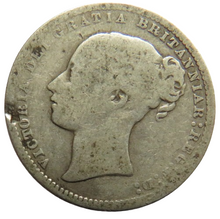 Load image into Gallery viewer, 1874 Queen Victoria Young Head Silver Shilling Coin - Great Britain
