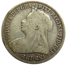 Load image into Gallery viewer, 1895 Queen Victoria Silver Shilling Coin - Great Britain
