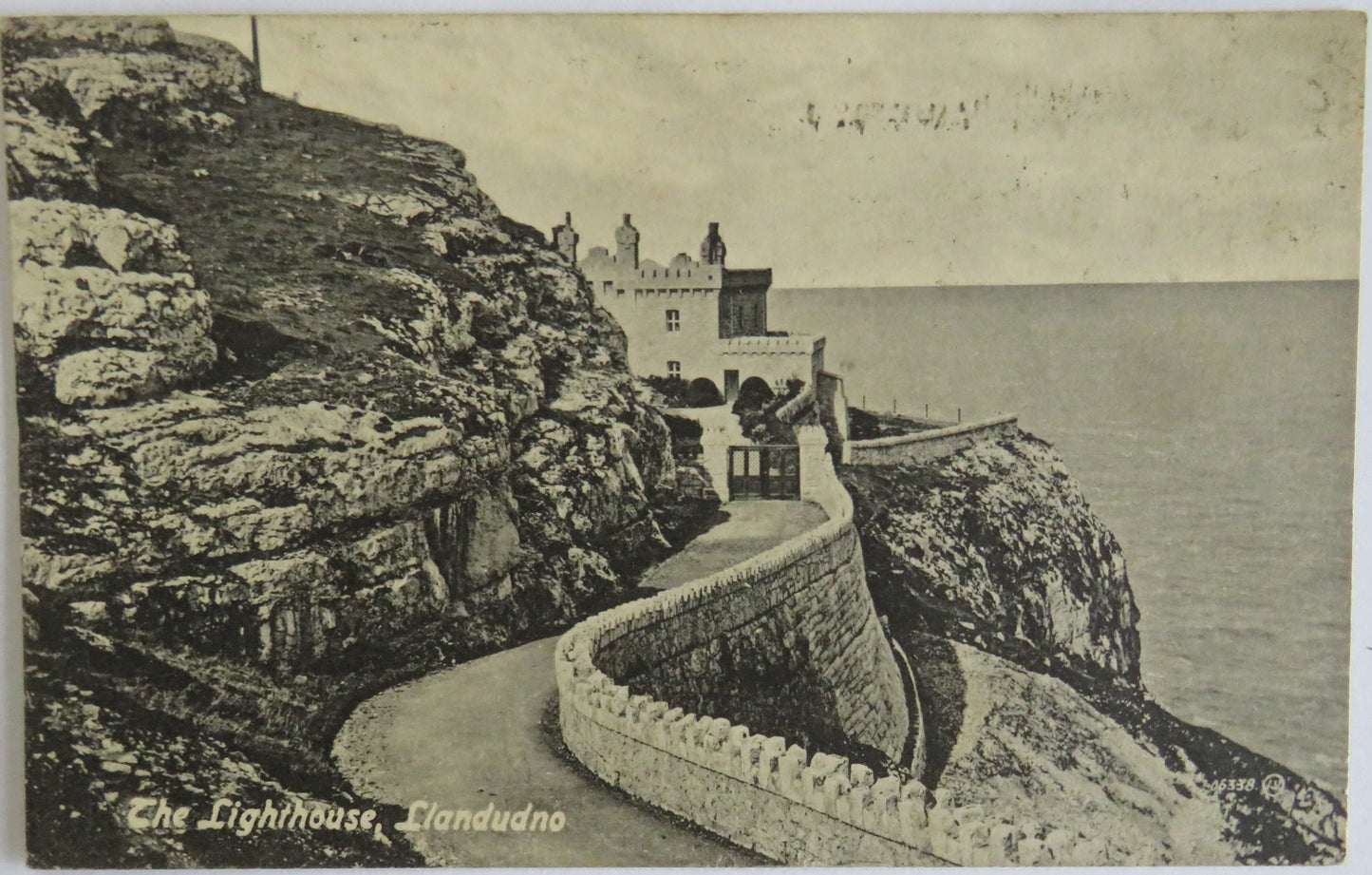 Vintage Postcard of The Lighthouse, Llandudno