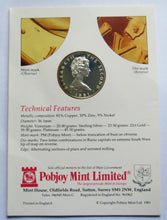Load image into Gallery viewer, 1981 Isle of Man Silver Proof £5 Coin
