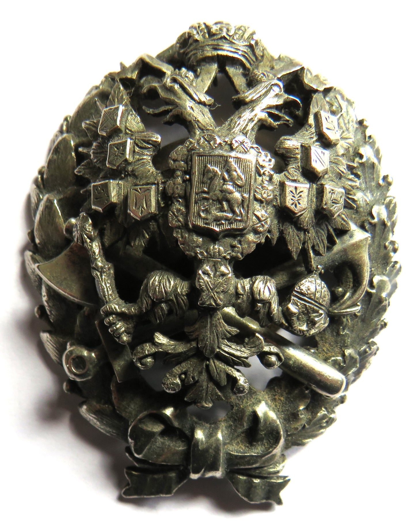 Imperial Russian WWI Army Engineer Graduation Badge