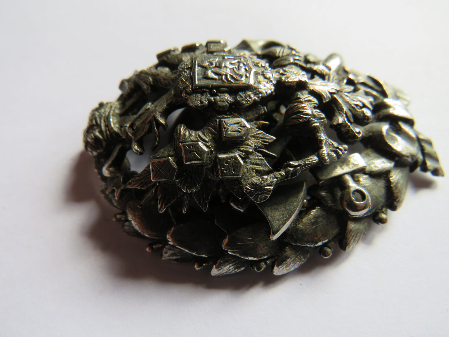 Imperial Russian WWI Army Engineer Graduation Badge