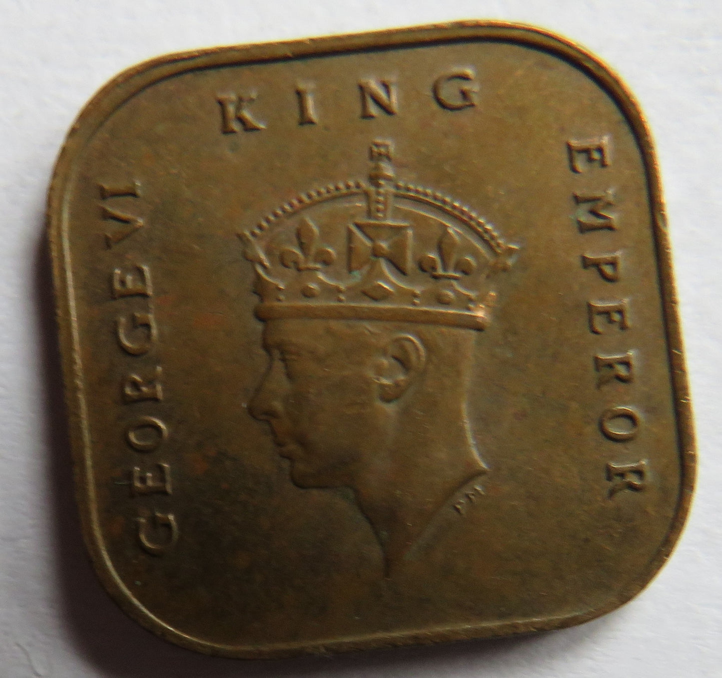 1945 King George VI Commissioners of Currency Malaya 1 Cent Coin