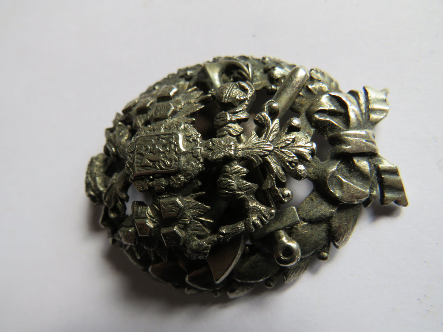 Imperial Russian WWI Army Engineer Graduation Badge