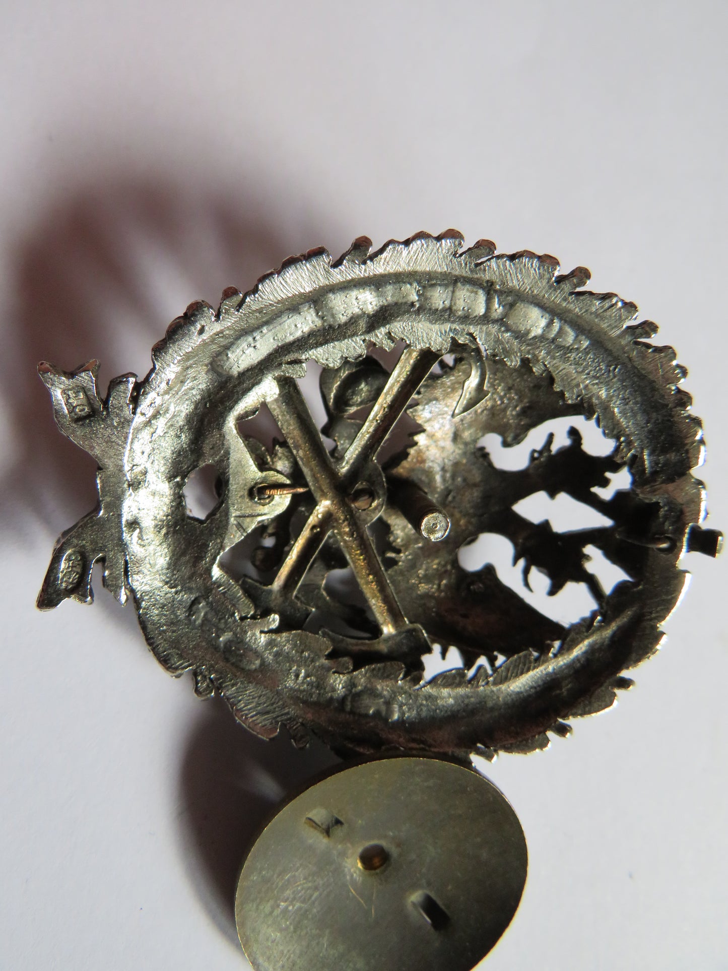 Imperial Russian WWI Army Engineer Graduation Badge