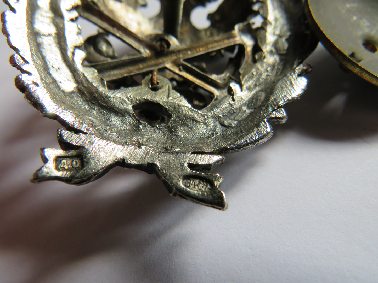 Imperial Russian WWI Army Engineer Graduation Badge