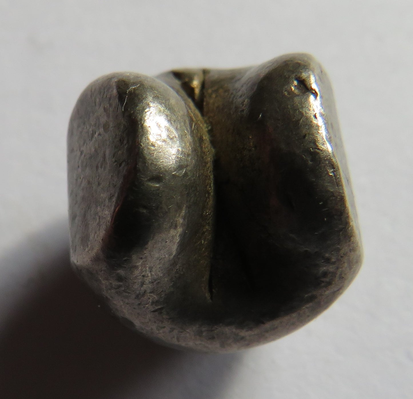 1782-1809 Siam Thailand Silver One Baht Bullet Money / Coin