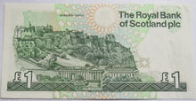 Load image into Gallery viewer, 1993 The Royal Bank of Scotland £1 One Pound Note

